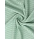 thumbnail image 5 of Conjuntos de pijama para mujeres INSPIRE CHIC, cuello redondo, manga corta, pijama casual de canalé sólido, pijamas para damas, color verde, 5 of 6