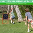 GoSports Baseball Strike Zone Target for Plastic Balls Compatible with Blitzball and Wiffle