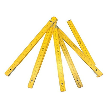 - Ruler,SUPPION New Wooden Yard Stick Folding Ruler Wood Carpenter Metric Measuring Tools 200cm