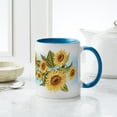 thumbnail image 6 of CafePress - Sunflower Mug - 11 oz Ceramic Mug - Novelty Coffee Tea Cup, 6 of 6