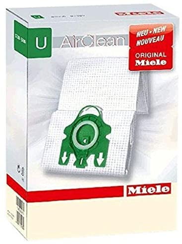 4 Bag and Filter Set Miele Type U AirClean FilterBags S7000-S7999 Upright 
