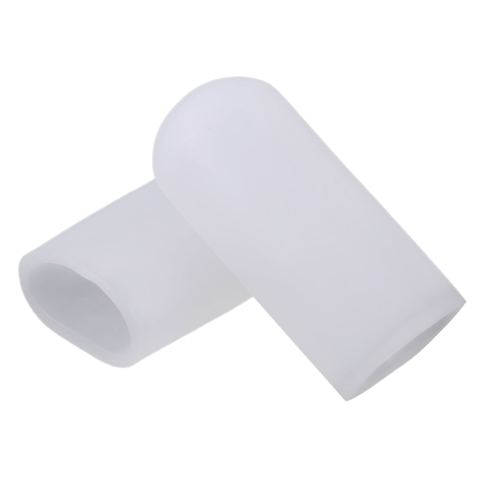Walmeck 1 Pair Silicone Toe Protective Cover Toe Cushions Foot Protection Pads Toe Protector for Ballet Shoes High Heels