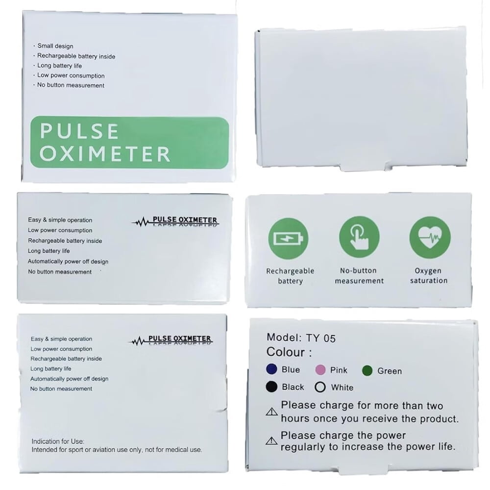 Pulse Oximeter for Kids,Portable Oxygen Monitor Fingertip,Finger Oxygen Monitor,Children's Sats Monitor Checking Oxygen Saturation