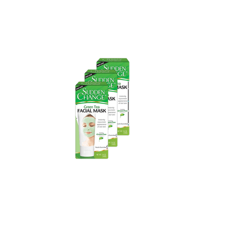 Sudden Change Green Tea Facial Mask (3 Pack)