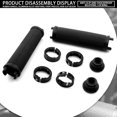 thumbnail image 2 of Empuñaduras de manillar de bicicleta Brillar con anillo de bloqueo impermeable de goma para MTB BMX 130 mm 21 mm 33 mm, 2 of 5