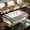 Gold, variant on WARMOUNTS Rectangular Chafing Dishes for Buffet with Upgraded Multi-Size Food Pans (9QT, 2Pack), Large Chafing Dish Set w/Foldable Frame for Parties, Rolled Rim