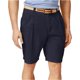thumbnail image 1 of Pantalones cortos casuales tipo chino con doble plisado para hombre de Club Room, azul, 32, 1 of 1