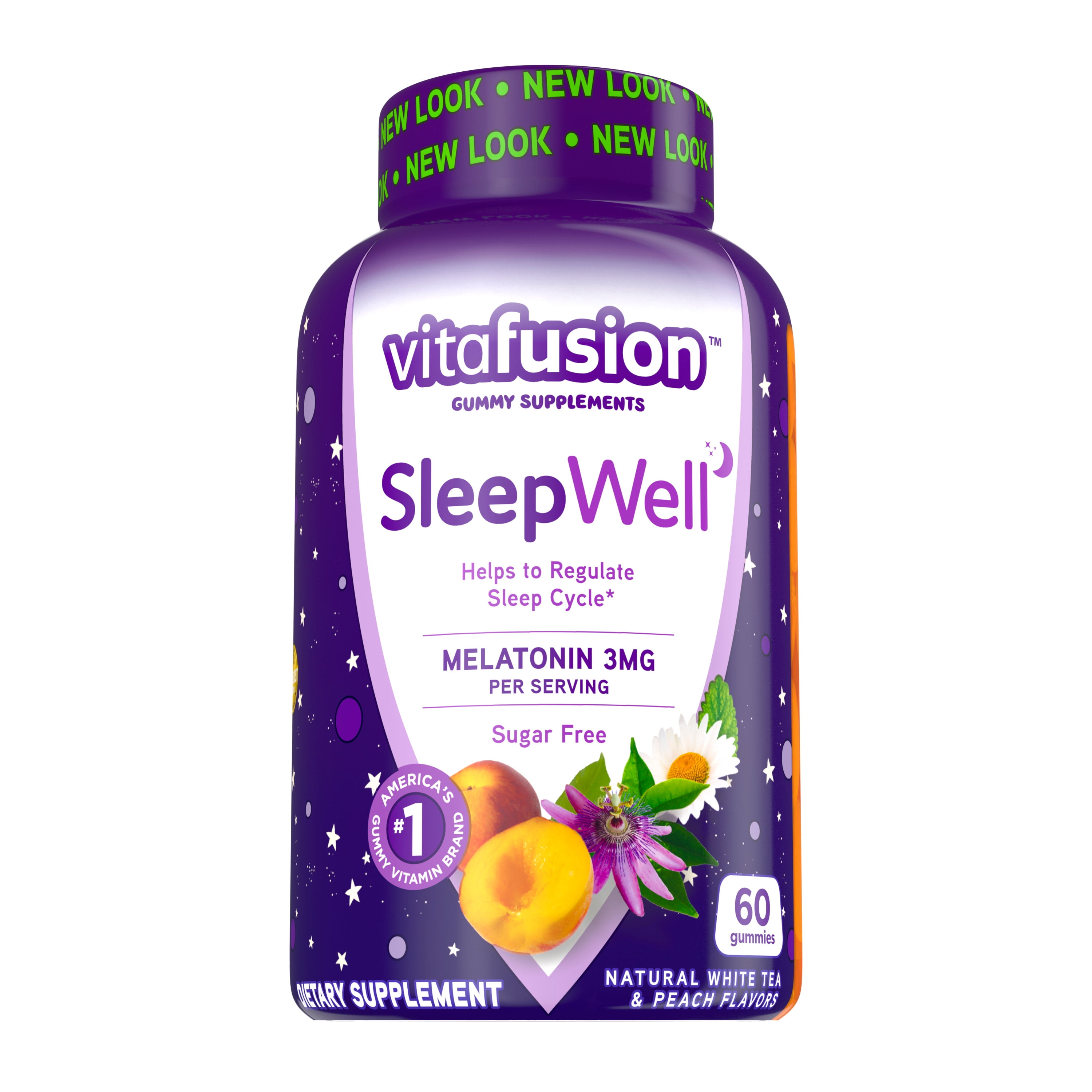 Vitafusion Sleep Well Gummy Vitamins, 60ct