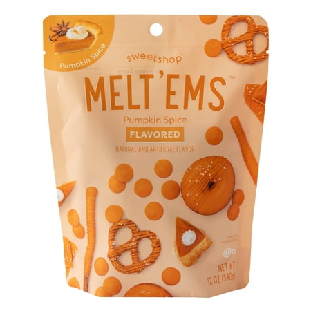 Halloween Pumpkin Spice Flavored Baking Candy Melt Melt'ems by Sweetshop