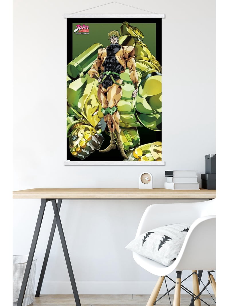 JoJo's Bizzare Adventure - Dio and The World Wall Poster with JoJo's Bizzare Adventure - Dio and The World Wall Poster with