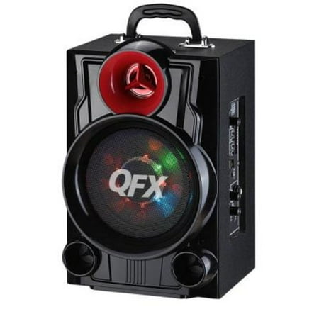 UPC 606540031872 product image for QFX PBX-9080 - Speaker - LED - for portable use - wireless - Bluetooth - 2 | upcitemdb.com