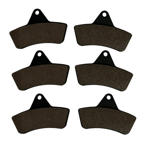 Front & Rear Semi-Metallic Brake Pads 2002 fits Arctic Cat 375 2x4 & 4x4 Auto