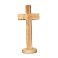 thumbnail image 2 of Adorno de Madera para Manualidades, Regalo Religioso Católico, Escultura de Madera para Interior, Oficina, Estante de Chimenea, 2 of 6
