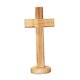 thumbnail image 2 of Estatua de crucifijo de escritorio con cruz de madera de pie, figura de cruz de mesa para sala de estar, escritorio, decoración del hogar, 2 of 6