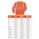 thumbnail image 3 of Camisa de seguridad Ergodyne GloWear 8391 ANSI de alta visibilidad naranja, 3 of 3