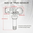 thumbnail image 3 of MOCA AUTOPARTS 4Pcs TPMS Tire Pressure Monitoring System Sensor Fit for 2013-2018 Ford C-Max & 2010-2022 Ford E-350 E-450 Super Duty & 2011-2016 Lincoln MKS MKT & 2009-2011 Mercury Mariner, 3 of 9