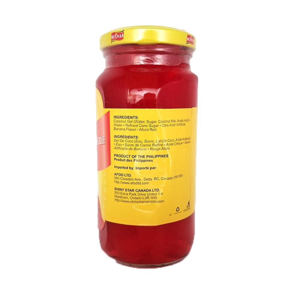 buenas Coconut gel syrup red