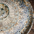 thumbnail image 4 of Luca Mosaic Matte Collection 3 Piece Dinnerware Set For 1, 4 of 5