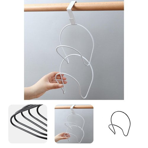 Baseball Cap Holder Punch-free Home Organization Stackable Door Closet Hanging Scarf Bag Rack for Bedroom