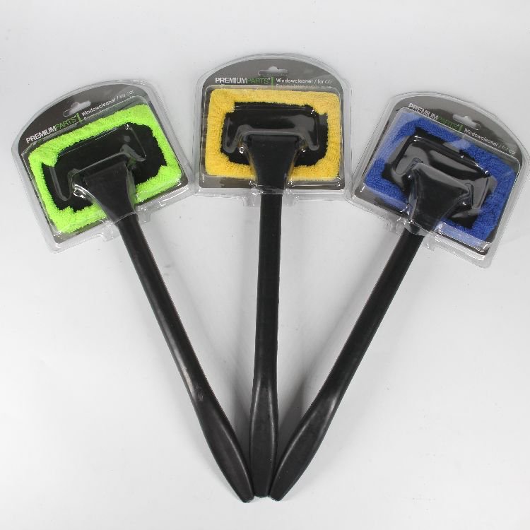 3 pcs Car Windshield Clean Windshield Car Glass Cleaner Long Handle