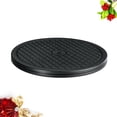 thumbnail image 3 of KAKOWELY turntable 360 Degree Rotation Turntable 30cm Practical Display Turntable Display Stand for Clay Molding (Black)11.97"X11.97"X0.59", 3 of 4