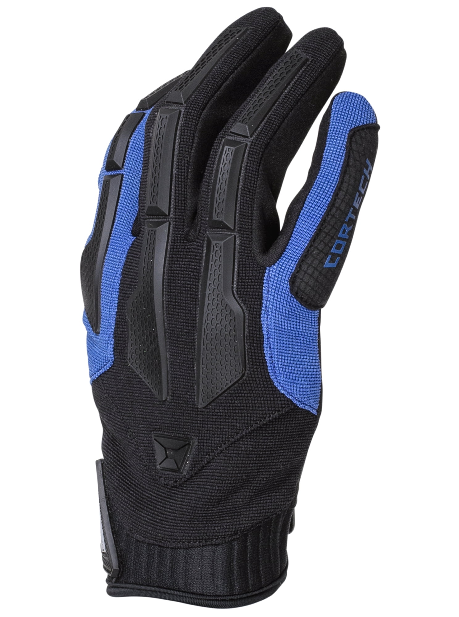 Cortech Aero-Tec Mens Textile Motorcycle Gloves Blue XL