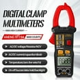 thumbnail image 2 of Amdohai ANENG ST194 6000 Counts Digital Clamp Meter True RMS Current Tester NCV Universal Meter DC/AC, 2 of 8