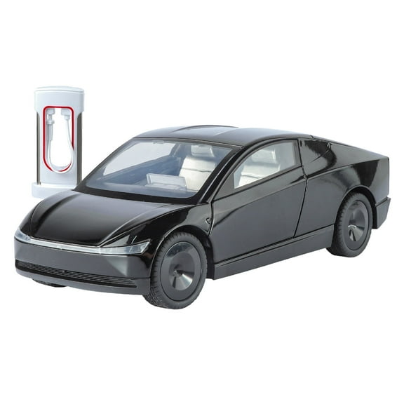 Anmyjuly 1:24 Scale Die-Cast Metal Autonomous Taxi Model Car - Dynamic Flowing Lights, Sound Effects, Spring Suspension & Opening Doors