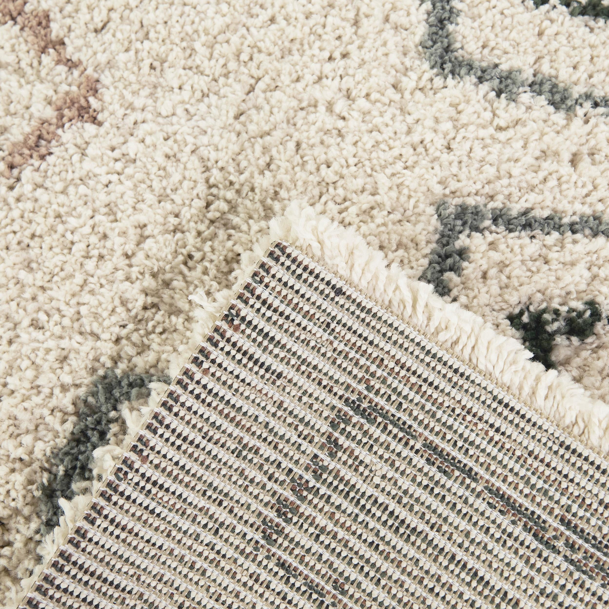 Balta Eugenia Global Moroccan Print Area Rug 7'10" x 10' - Cream