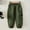 Green, variant on Boy's Casual Cargo Pants Dark Wash Denim Trousers Straight Leg Workwear Baggy Jogger Pants with Pocket for Toddler Boys