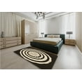 thumbnail image 5 of Ahgly Company Machine Washable Indoor Rectangle Transitional Midnight Gray Area Rugs, 5' x 8', 5 of 7
