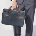 thumbnail image 3 of Bolso Ejecutivo ZERODAMAGE SAHARA LT00084 Cuero Genuino 16", 3 of 9