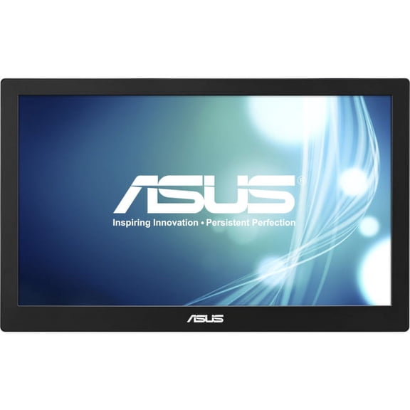 ASUS MB168B - LED monitor - 15.6" - portable - 1366 x 768 - TN - 200 cd/m������ - 11 ms - USB - black, silver
