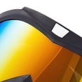 thumbnail image 4 of Cascos de motocicleta YONGSHENG Mascarilla Escudo Gafas desmontables Gris negro, 4 of 5