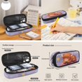 thumbnail image 7 of Jeiento Highland Cow School Backpack for Girls 4-6 6-8 Kids Bookbag with Lunch Box 3Pcs Set Elementary School bag Lunch Bag Pencil Case Boys Mushroom Preschool Back Packs Satchel Purple, 7 of 7