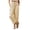 Orange, variant on Womens High Waisted Wide Leg Pants Plus Size Drawstring Straight Leg Trousers Striped Beach Pants Casual Summer Outfits with Pockets