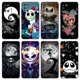 thumbnail image 2 of Funda de teléfono Jack Skellington para Samsung Galaxy A01 A03 Core A04 E A02 A05 A10 A20 A21 A30 A50 S A6 A8 Plus A7 2018, carcasa negra, 2 of 5