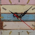 thumbnail image 4 of Reloj de pared de dibujos animados de estilo de madera sin tictac Retro, temporizador cuadrado, cocina, sala de estar, dormitorio Eigraketly JJ20428-03, 4 of 4