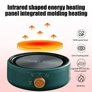 Electric Mini Stove Portable, 6.7 Hot Plate 700W Electric Ceramic Stove for Boiling Water, Making Tea and Coffee