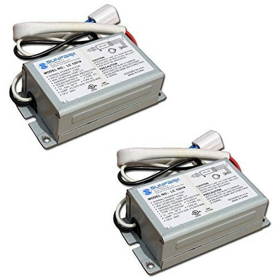 Mtbkwinn Sunpark LC 12014 (LC12014T) Electronic Ballast for one FC12T9, FC16T9 or 38w 2D lamp by Sunpark (2 Pack)
