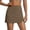 Khaki, variant on Kvture Womens Skort Summer Fashion A-Line Tennis Skirt Mini Golf Clothes Athletic Outfit High Waisted Workout Skorts Khaki S