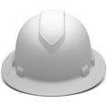 thumbnail image 4 of Ridgeline White Graphite Pattern Full Brim Hard Hat, Four Point Adjustable Ratchet Suspension, 4 of 8