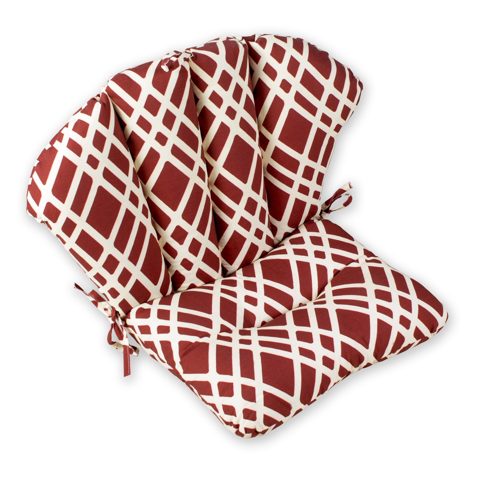 Coral Coast Geo Barrel Back Outdoor Chair Cushion - Walmart.com