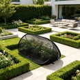 thumbnail image 6 of Eespoir Plant Protection Net Cover, Foldable Mesh With Ground Nails, Garden Pest And Bird Barrier, Outdoor Plants Cover, Vegetable Fruits Shield,Black, 6 of 6