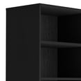 thumbnail image 4 of Simpli Home Harper 60 inch x 24 inch Solid Wood Mid Century Modern Bookcase with Storage in Black, 4 of 9