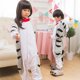thumbnail image 1 of Pijama de dinosaurio Kigurumi para bebé y niño, ropa de franela con dibujos de animales rojos, unicornio, Invierno, 1 of 4