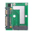 thumbnail image 1 of Labymos Mi-Hauteur mSATA Mini PCI-e SSD to 2.5in SATA3 Interface Converter Adapter Card, 1 of 7