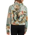 thumbnail image 6 of Chaqlin Classic Flowers Butterfly Fall Pullover Long Sleeve Sweater Clothes with Pocket Fashion Sweatshirt Girls Half Zipper Sweatshirts Size 5-6, 6 of 7