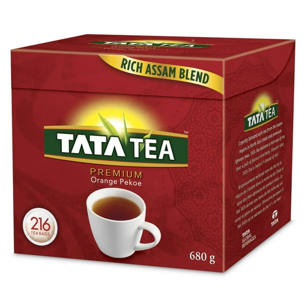 Thé au mélange riche d'Assam Orange pekoe de Tata 680 g