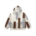 thumbnail image 3 of Supreme Men's Faux Shearling Zip Up Hooded Sweatshirt Natural, from StockX, 3 of 4